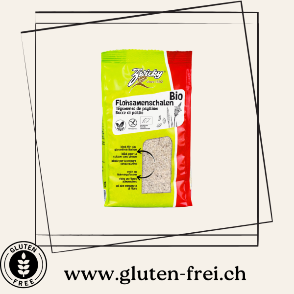 Organic Psyllium Husks Zwicky gluten-free